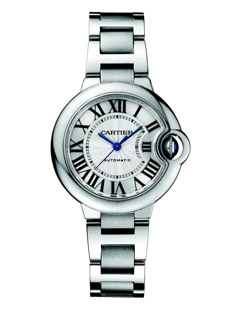 cartier watch ladies stainless steel